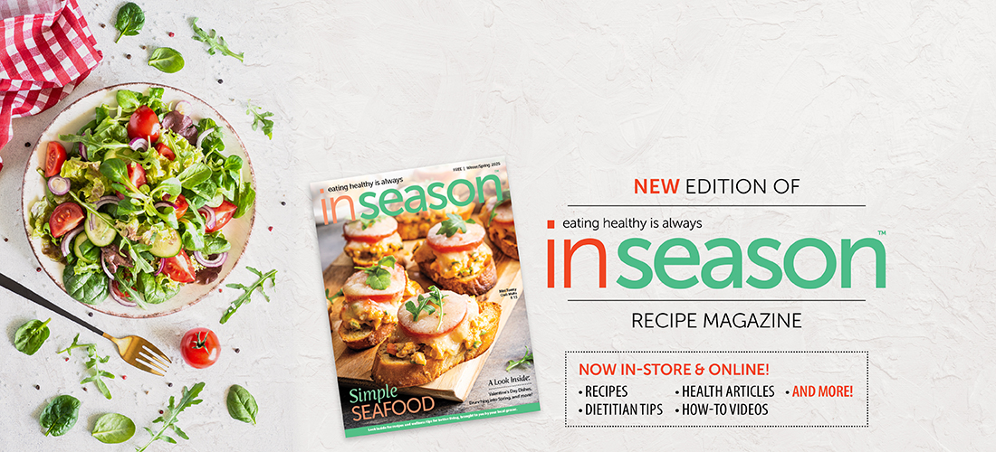 Newest Edition of InSeason Recipe Magazine